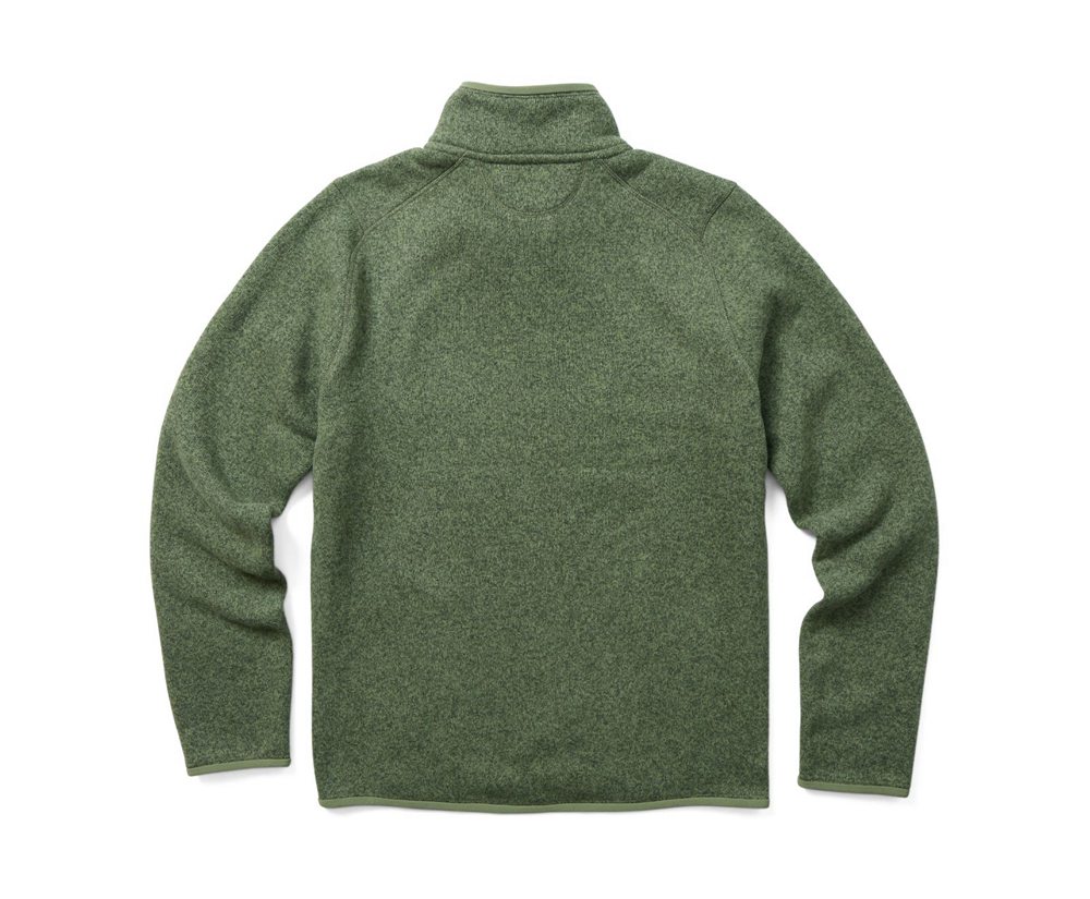 Pulôver Homem - Merrell Sweater Weather 1/4 Zip - Verde Oliva - ARG284016